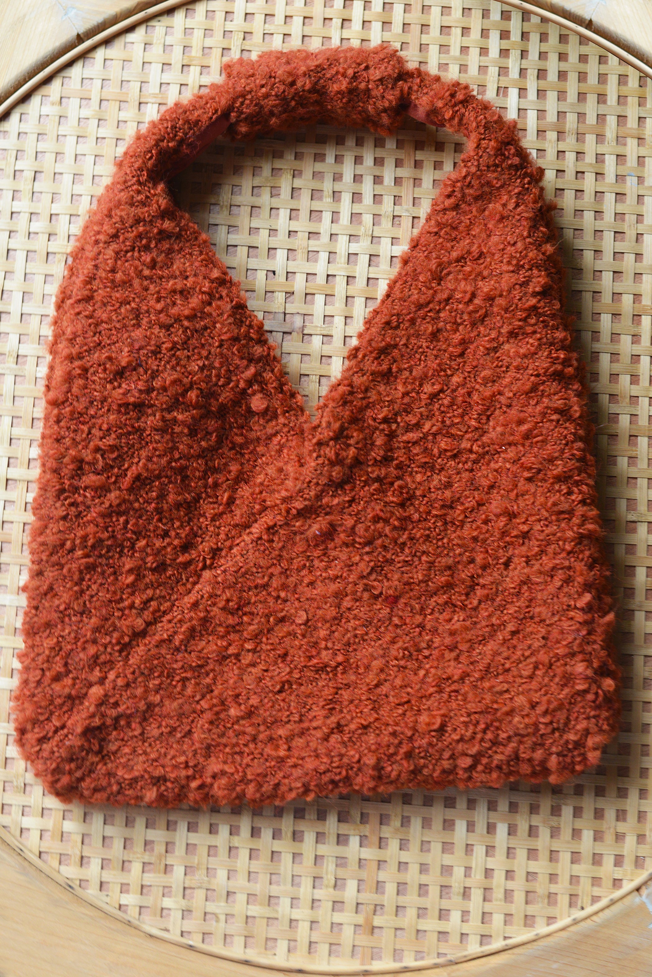 Fuzzy auburn - Azuma bag S