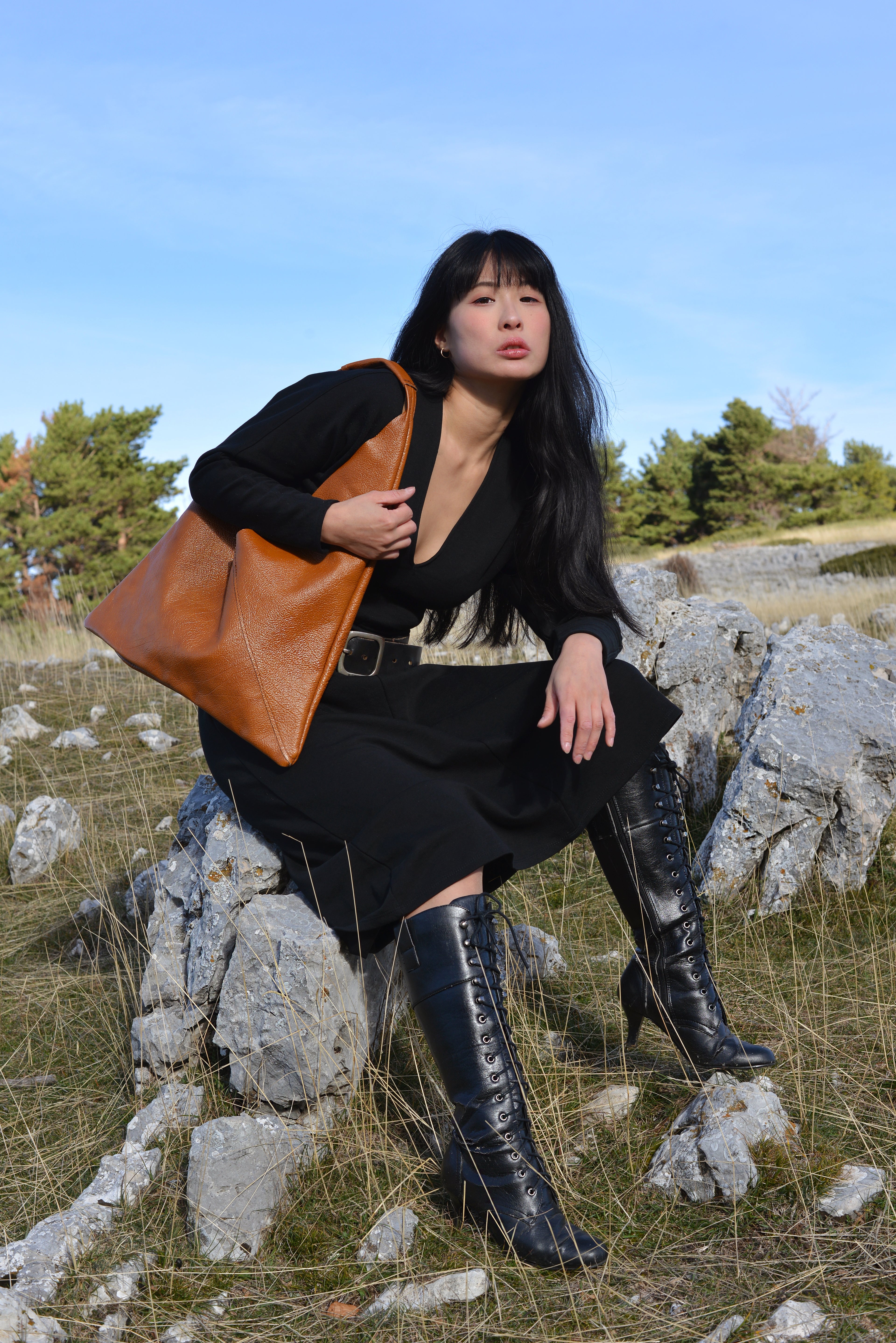 Dulce de leche - Azuma leather M